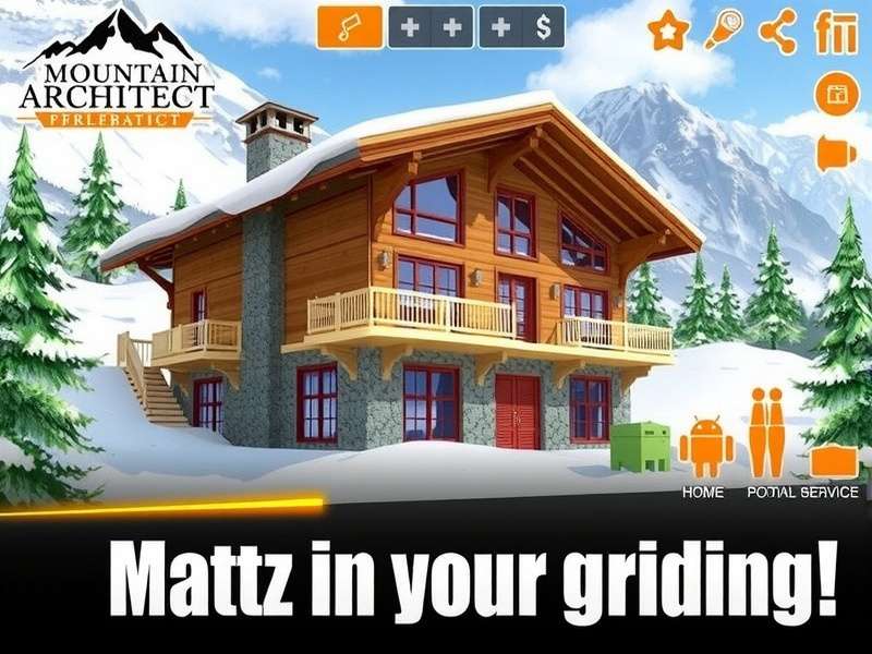 Mountain Chalet Architect Game Screenshot